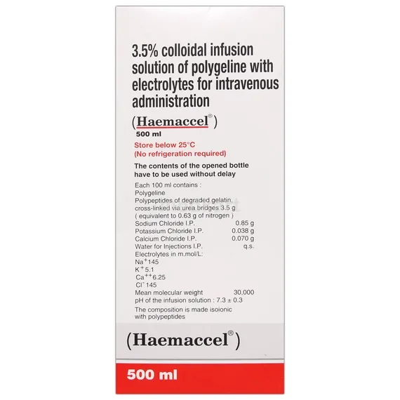 haemaccel injection 500 ml